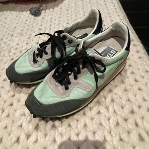 GOLDEN GOOSE GREEN LOW TOPS SIZE 37